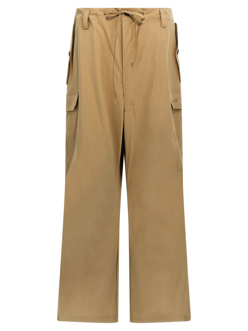 P.a.r.o.s.h Khaki Cargo Trousers In Khaki