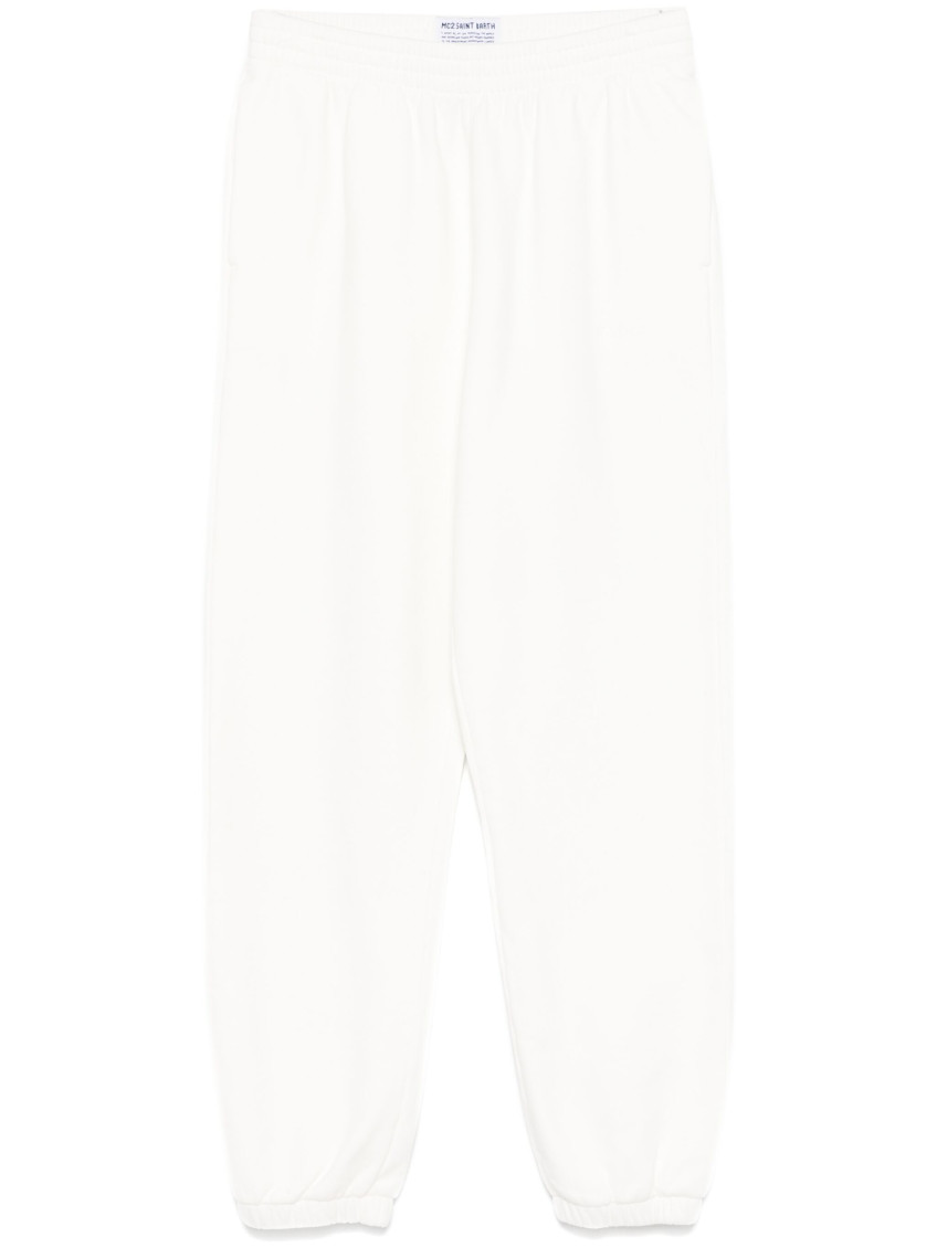 Mc2 Saint Barth Odalys Track Pants In White