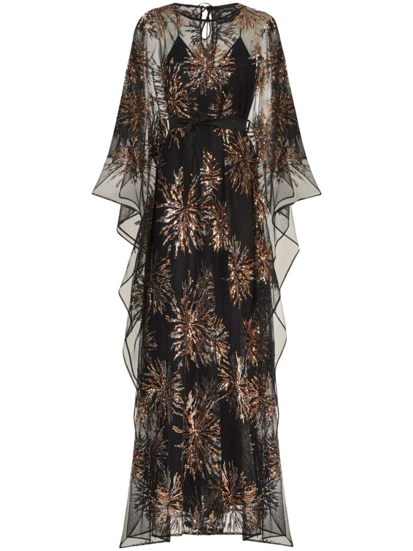 Shop Taller Marmo Black Gran Soleil Long Kaftan