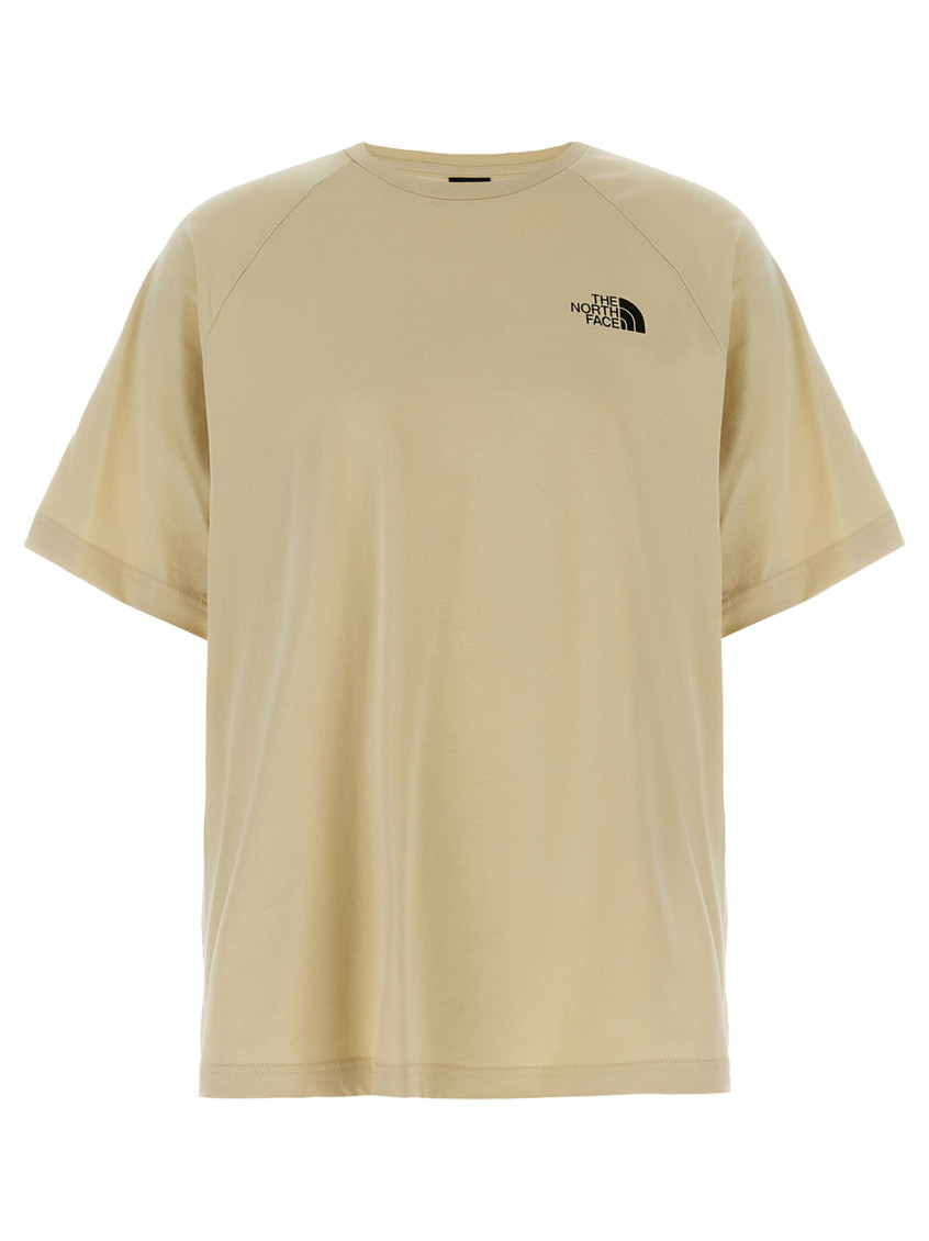 The North Face Graphic Print Raglan Sleeve T-shirt In Multicolor