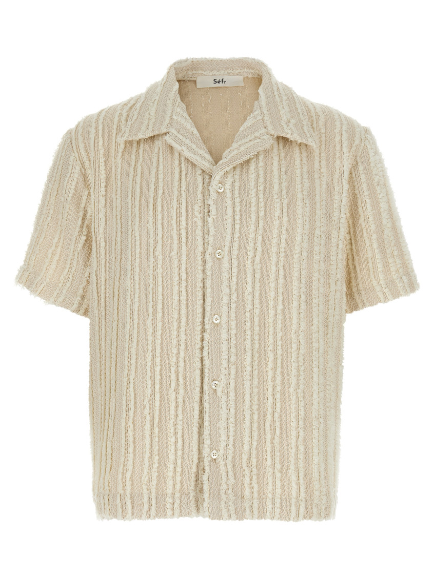 Séfr Beige Noam Shirt In Beige