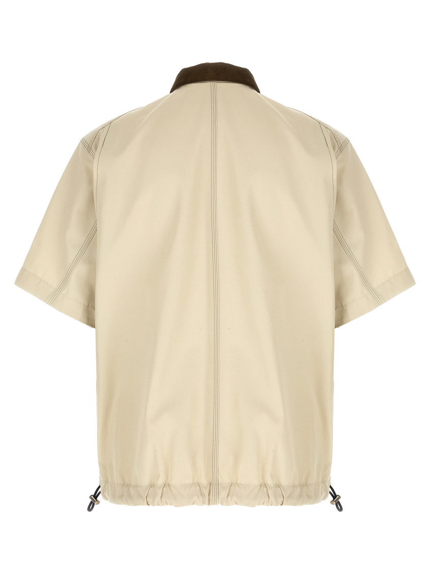 Sacai Beige Sacai X Carhartt Wip Duck Shirt for Men Online India