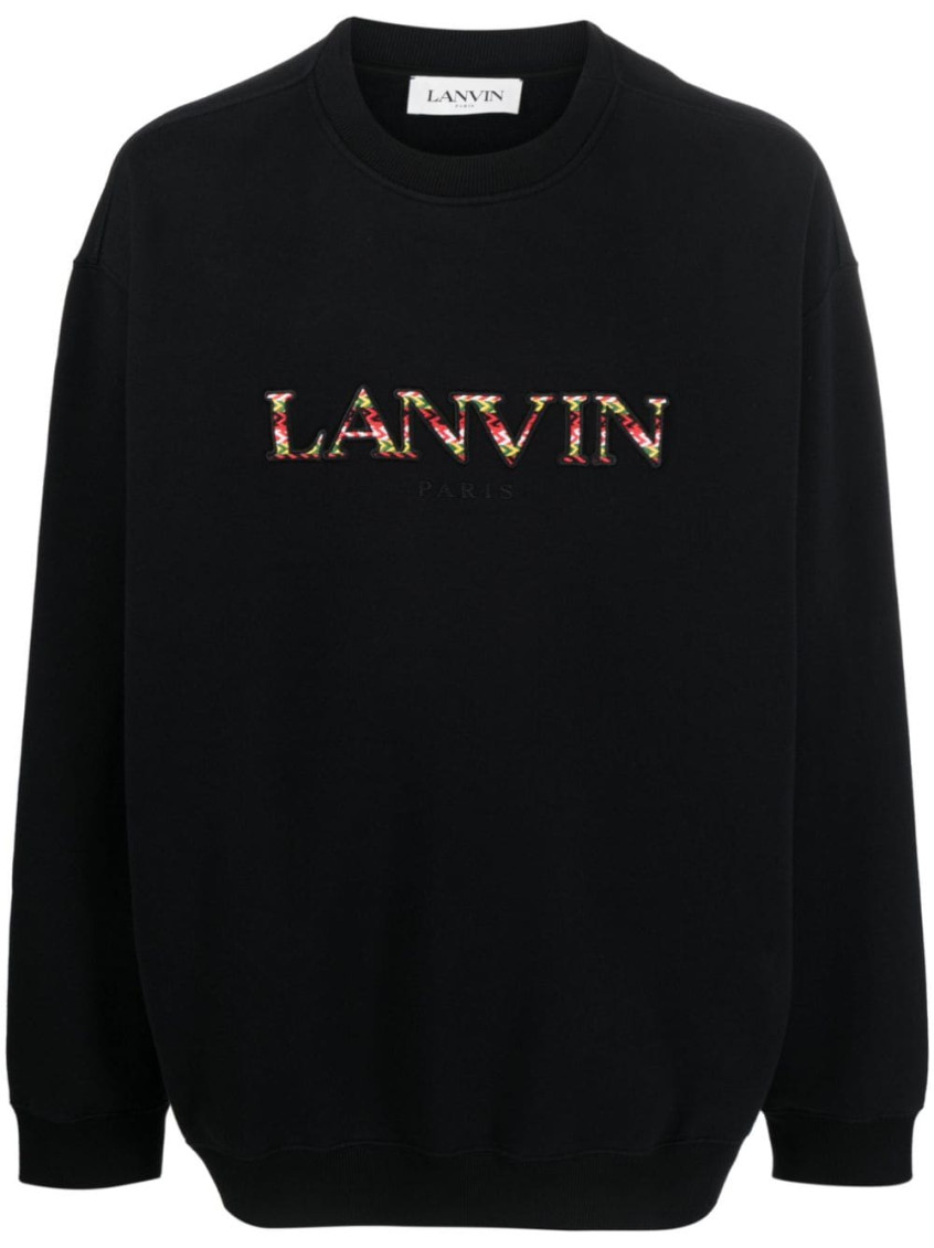 Lanvin Black Logo Sweatshirt