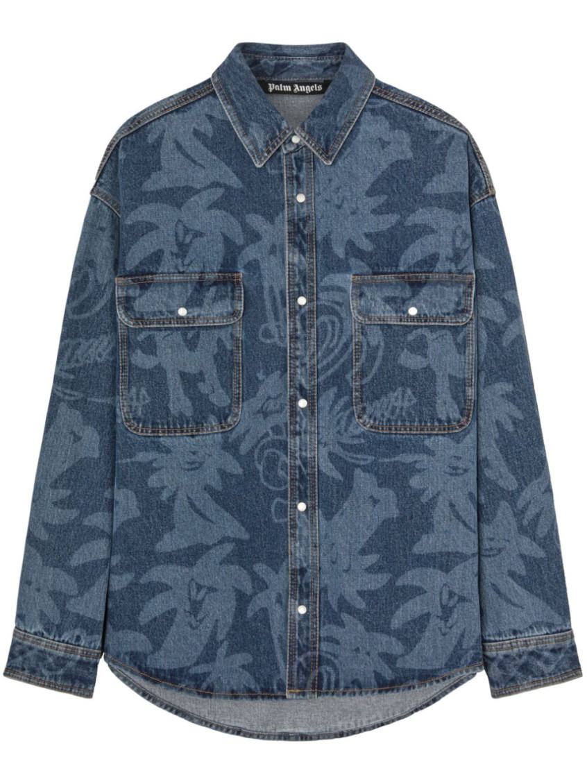 Palm Angels Topwear In Blue