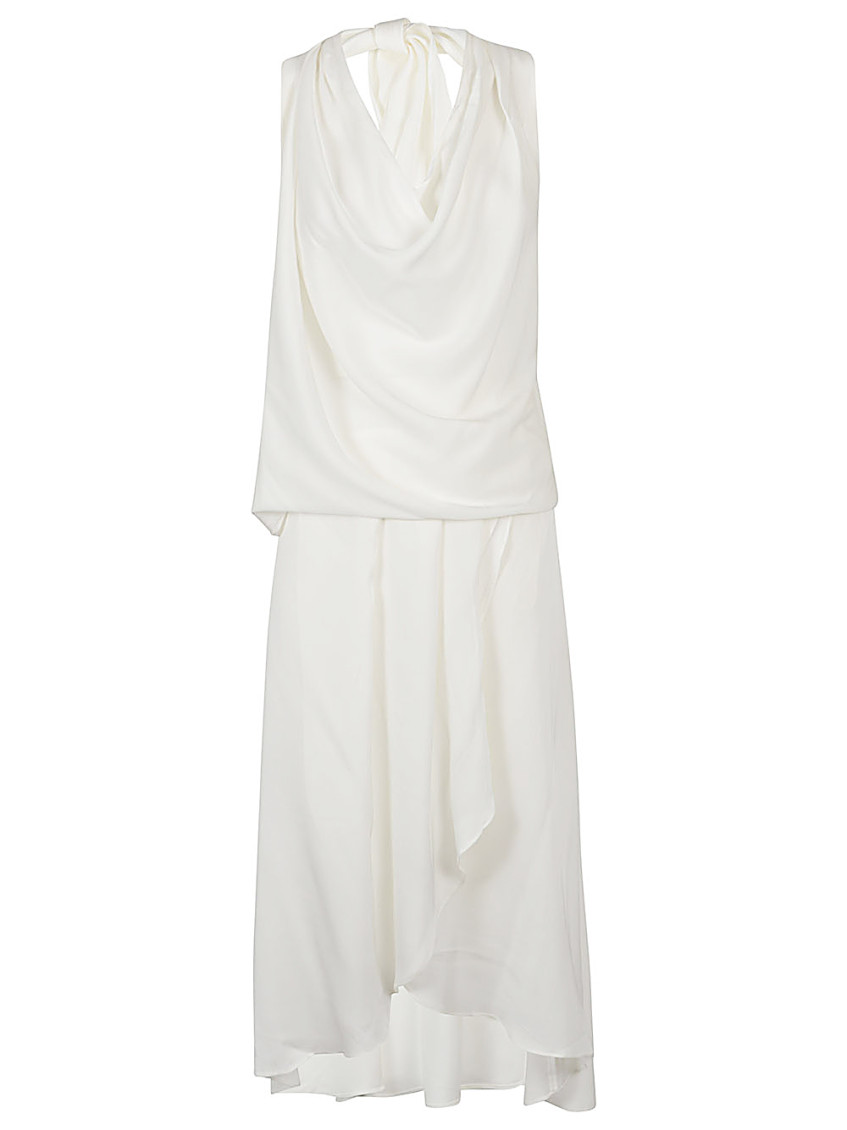 Silk95five White Worth Ave Silk Short Dress