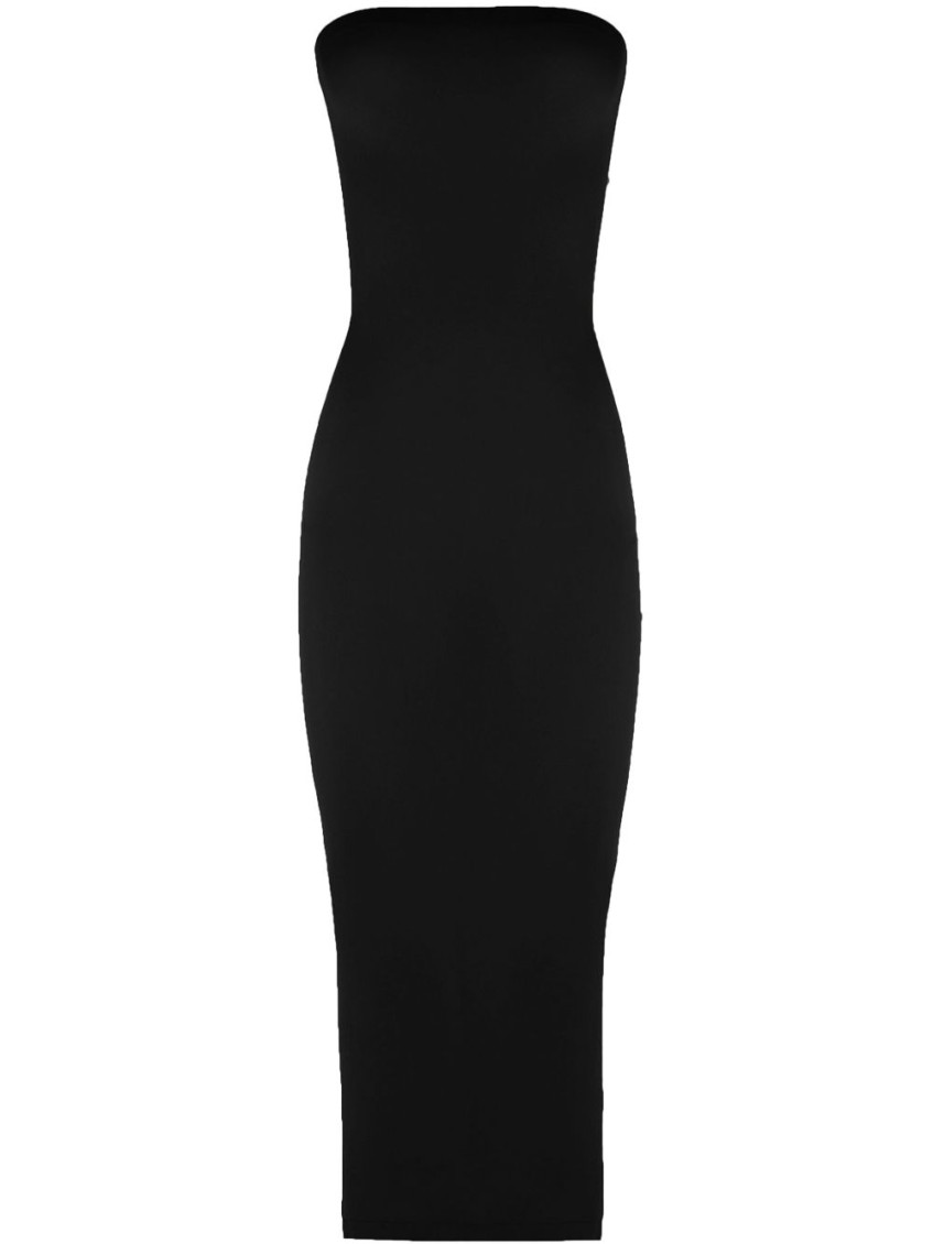 Wolford Sculpting Fatal Strapless Bodycon Midi Dress