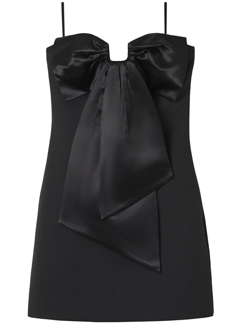 Marc Jacobs Black Bow Mini Dress