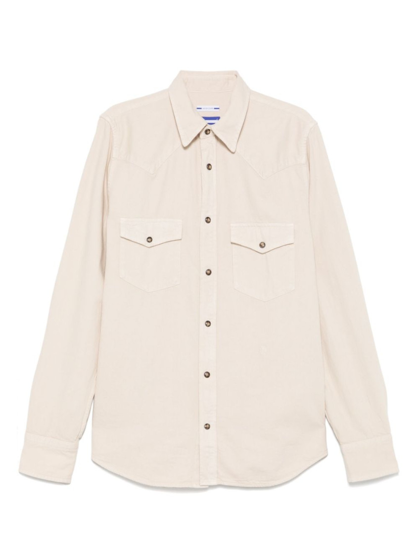Jacob Cohen Cotton Shirt With Long Sleeves And Chest Pockets