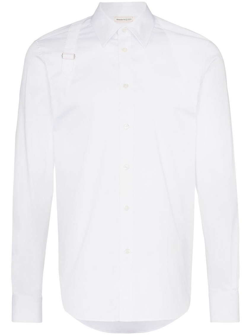 Alexander Mcqueen Harness Shirt In White