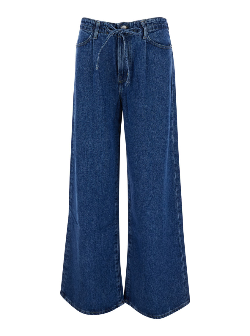 Shop Frame Blue High Waist Jeans