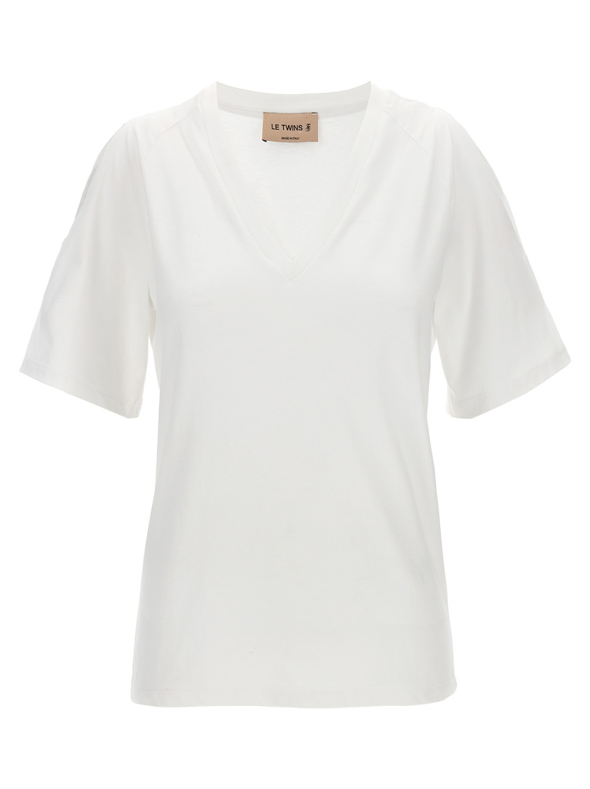 Le Twins White Gianna T-shirt In White