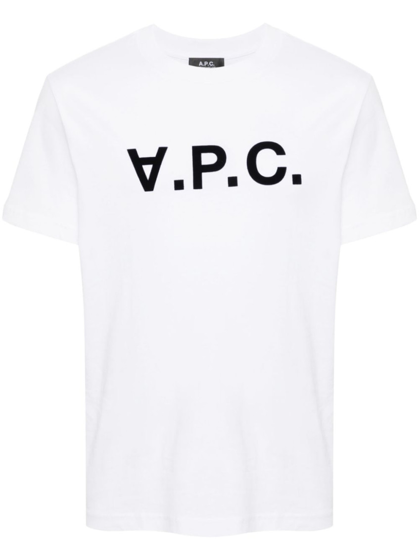 Apc A. P.c. Men White Standard Grand Vpc T-shirt, Xxl Luxury T-shirts For Men Darveys