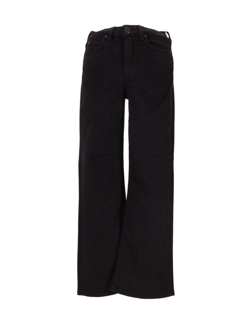 Pinko Britney Bootcut Bull Stretch Trousers In Black