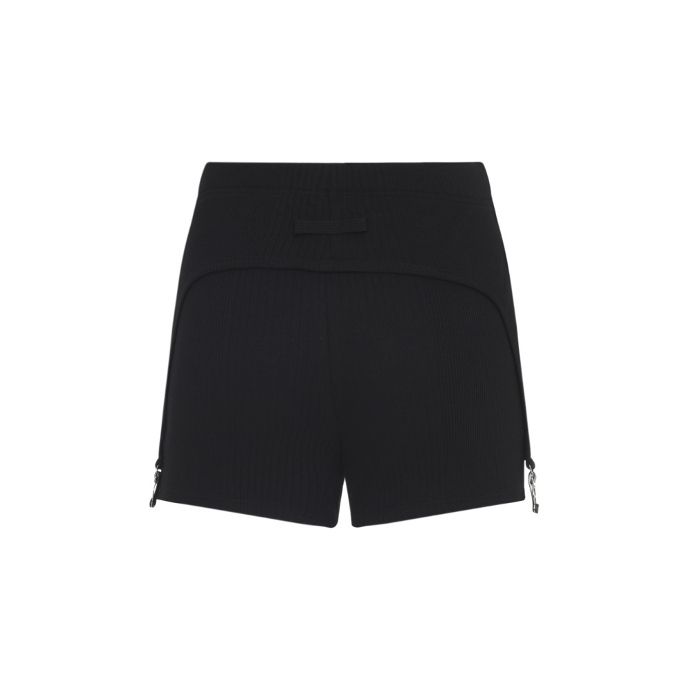 Jean Paul Gaultier Lingerie Garter Shorts Women In Black