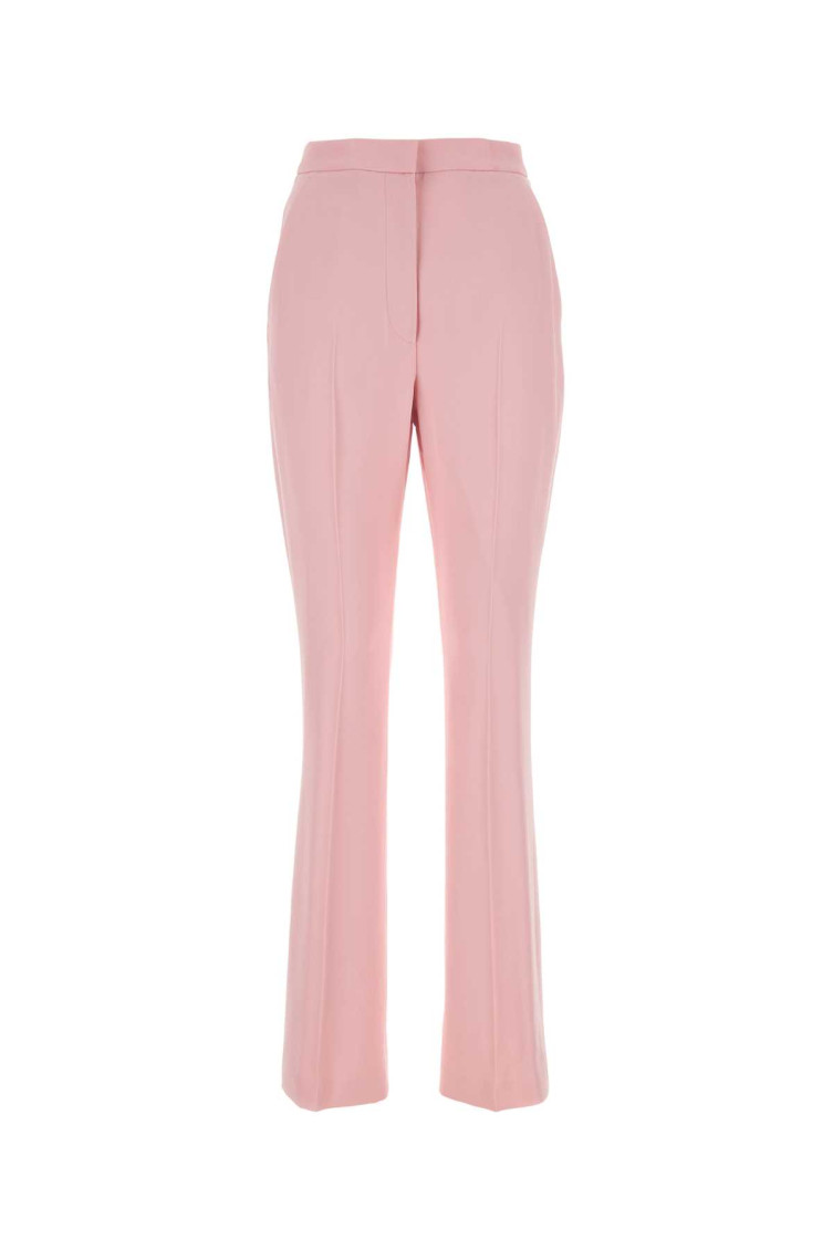 パンツ ALEXANDER MCQUEEN PASTEL PINK CREPE CIGARETTE PANT Alexander Mcqueen Pastel Pink Crepe Cigarette Pant | ModeSens