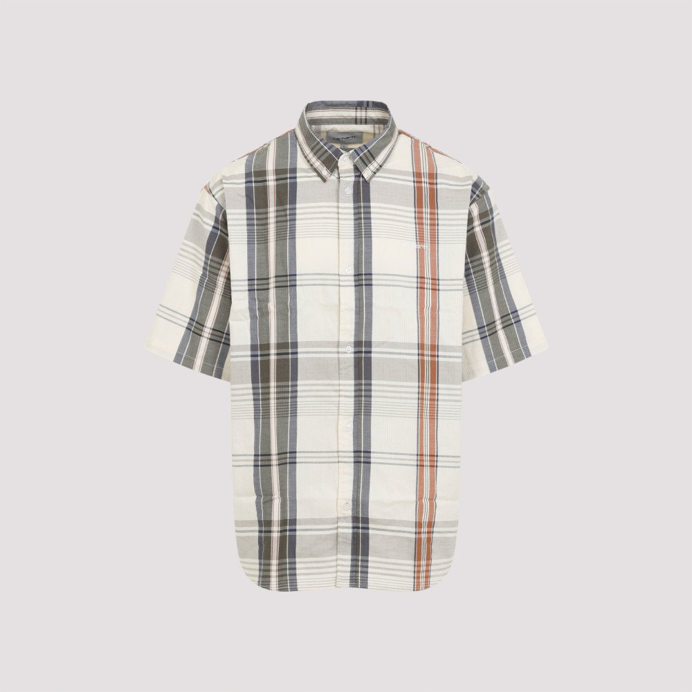 Tシャツ・カットソー Carhartt SS25 SS ROSLIN SHIRT (I0345462UXXX NATURAL) Carhartt Natural SS Roslin Shirt for Men Online USA at