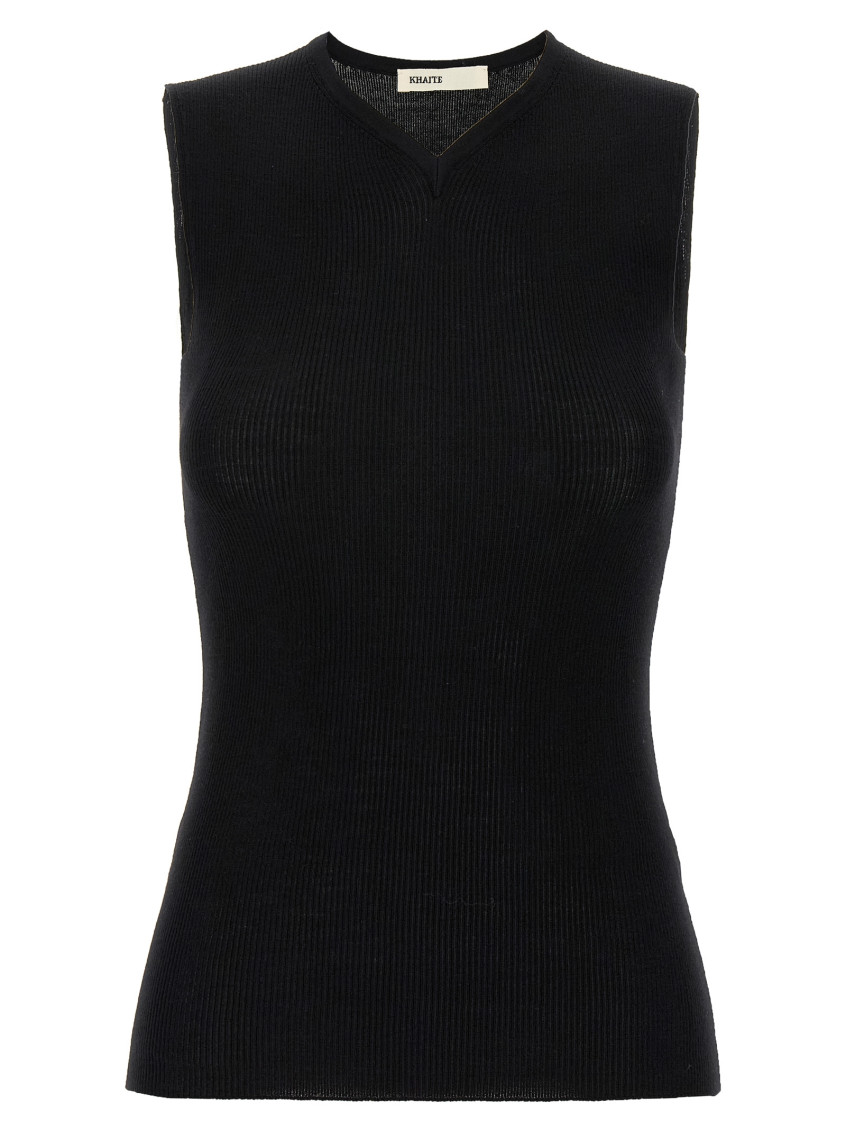 Khaite Renato Top In Black