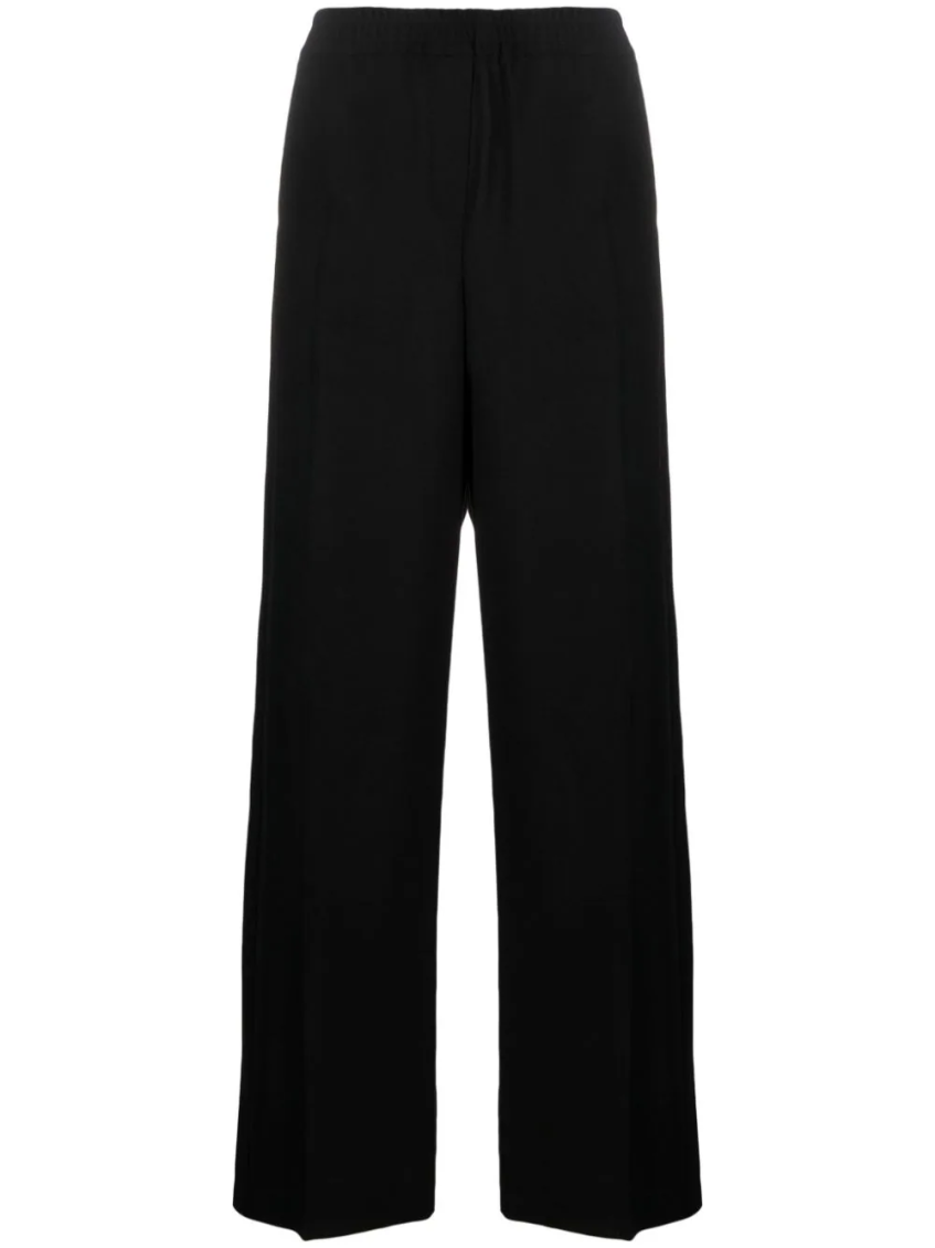 Paul Smith Essential Wide-leg Pants In Black