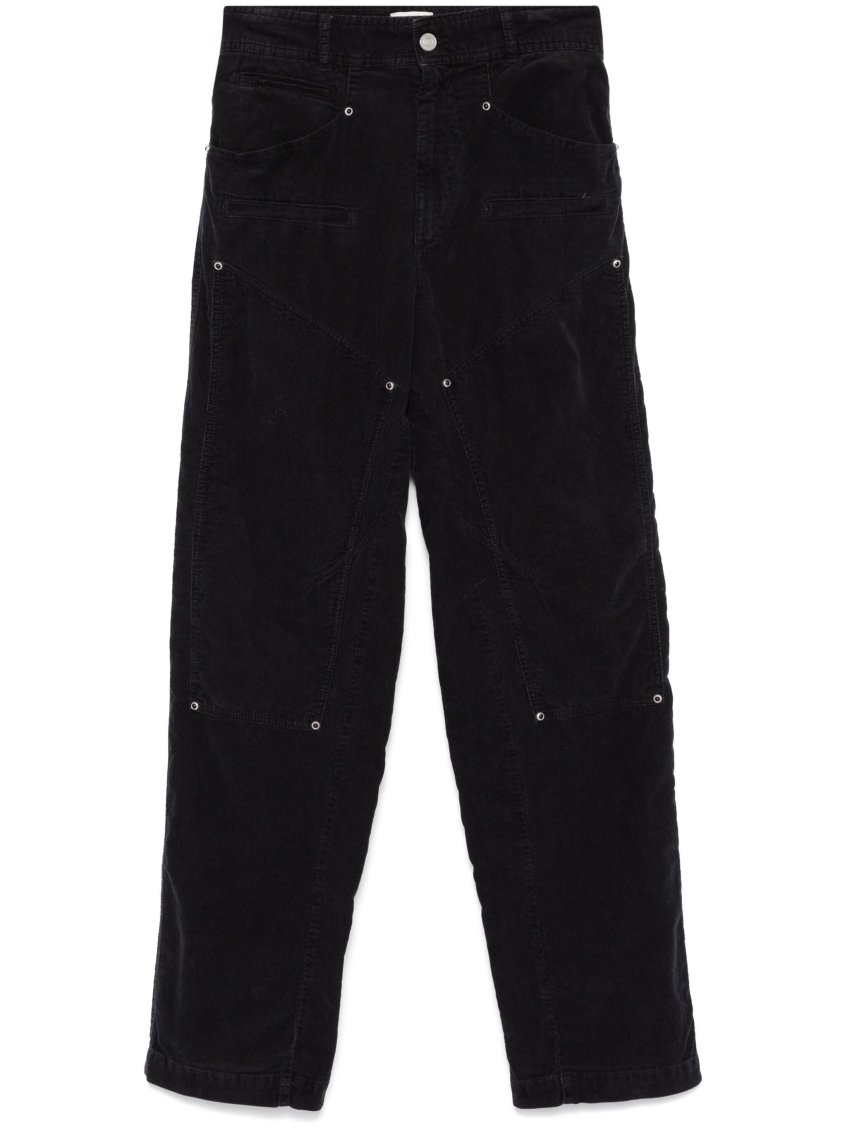 Isabel Marant Emmy Straight-leg Jeans In Black