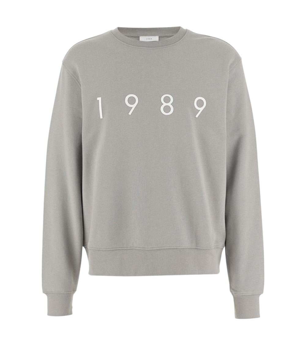 1989 Studio 1989 Logo Sweatshirt Grey In Grey