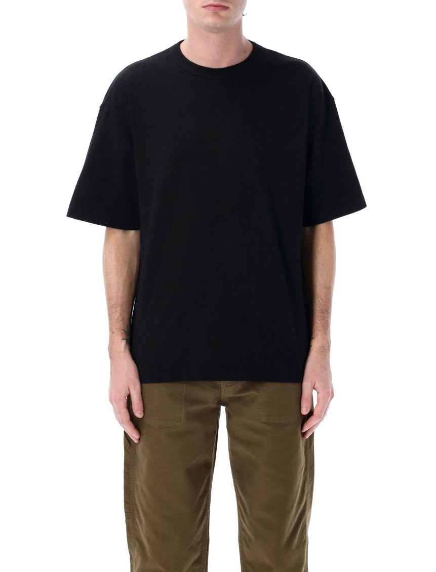 YMC YOU MUST CREATE BLACK CREWNECK T-SHIRT