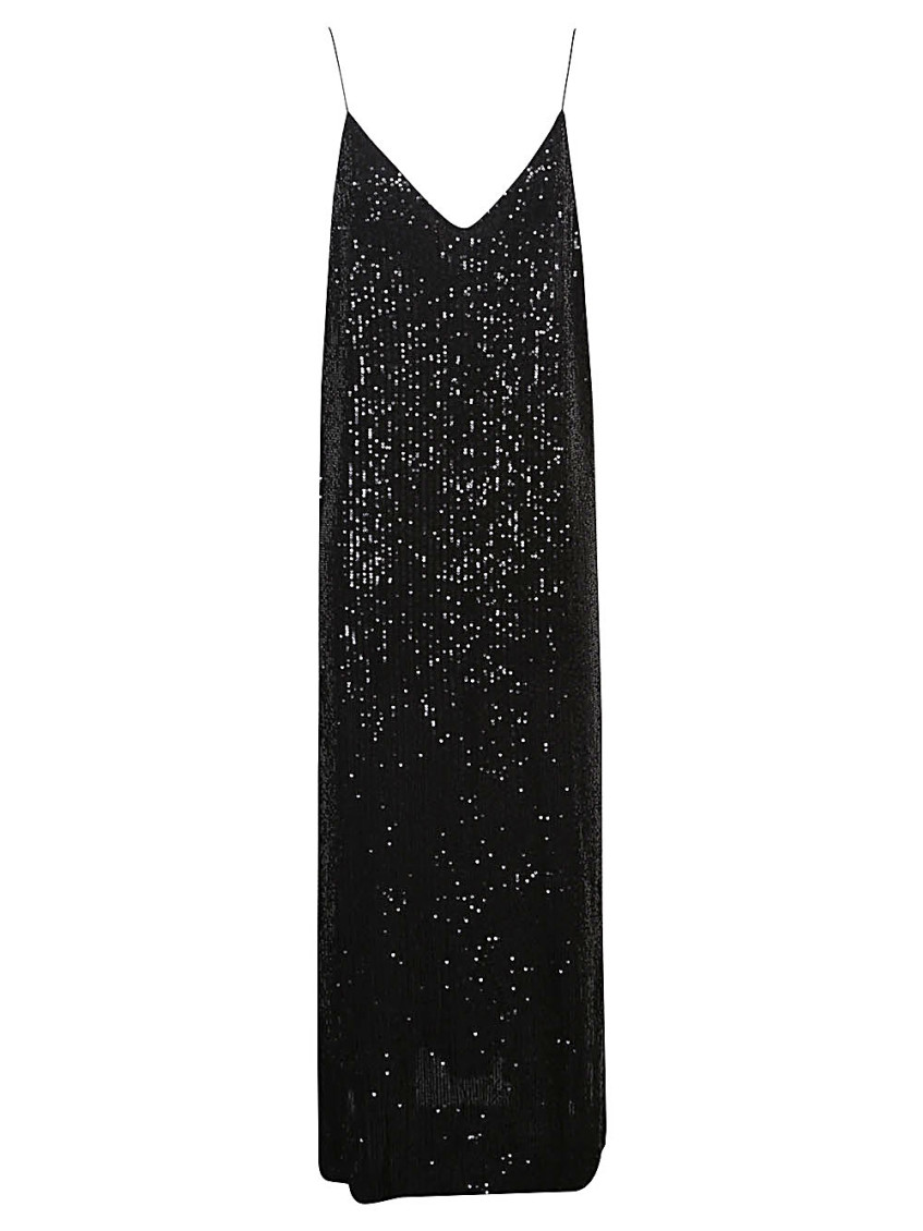 Studio Nina Black Afrodite Sequin Short Dress