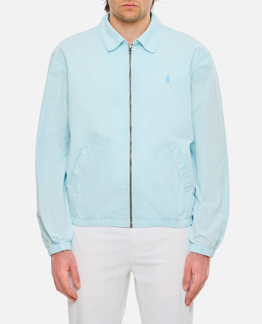 Ralph Lauren Sky Blue Front Zipper Jacket