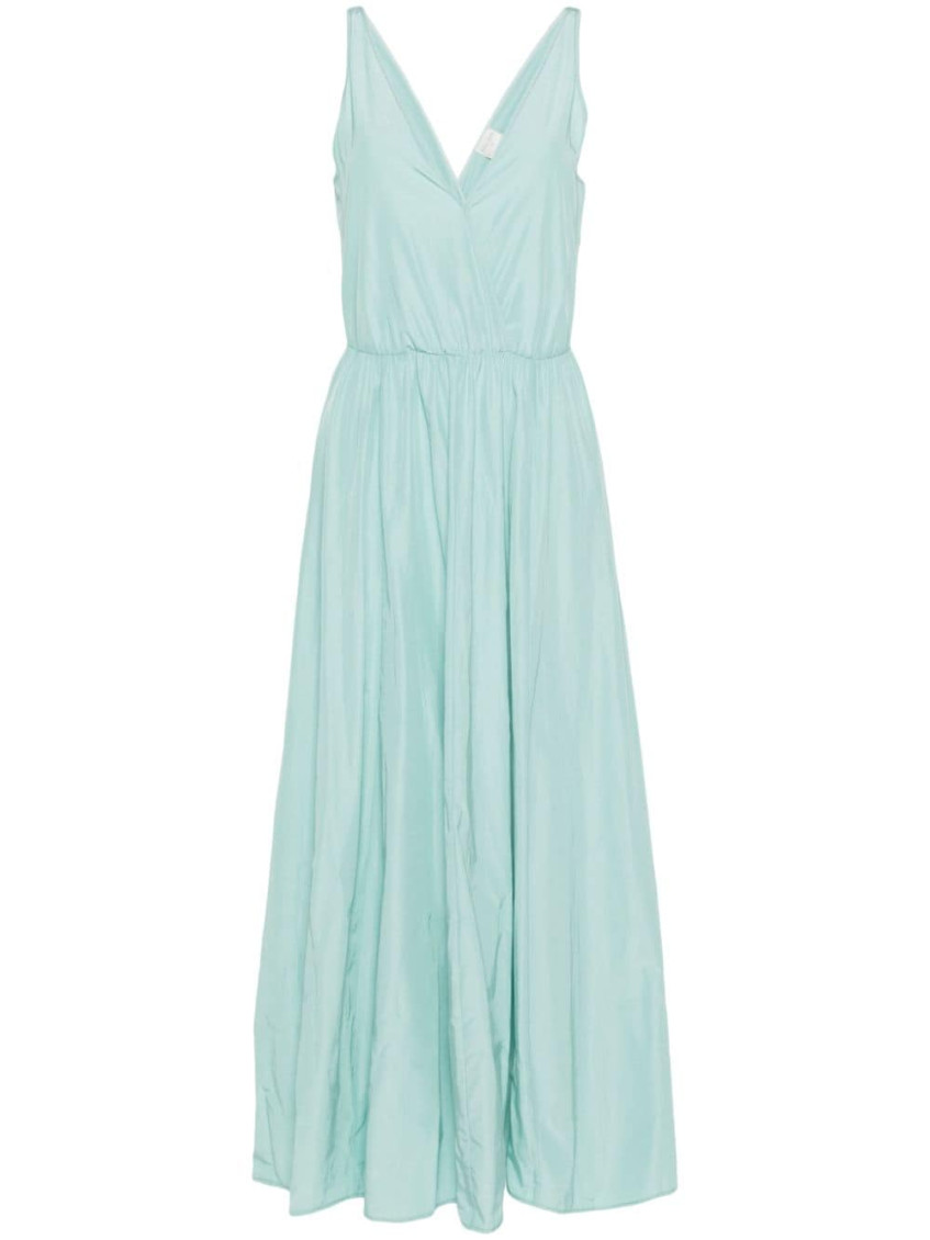 Shop Forte Forte Sky Blue Taffetas Cocktail Dress