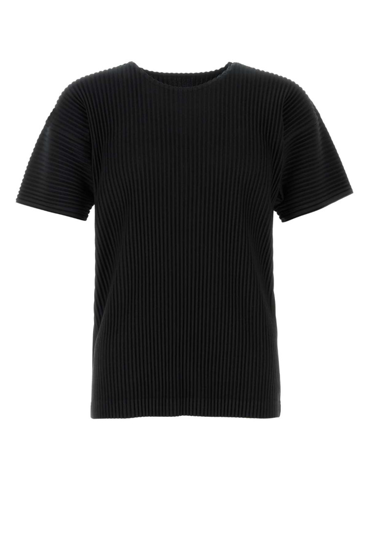 Issey Miyake Black Basics T-shirt