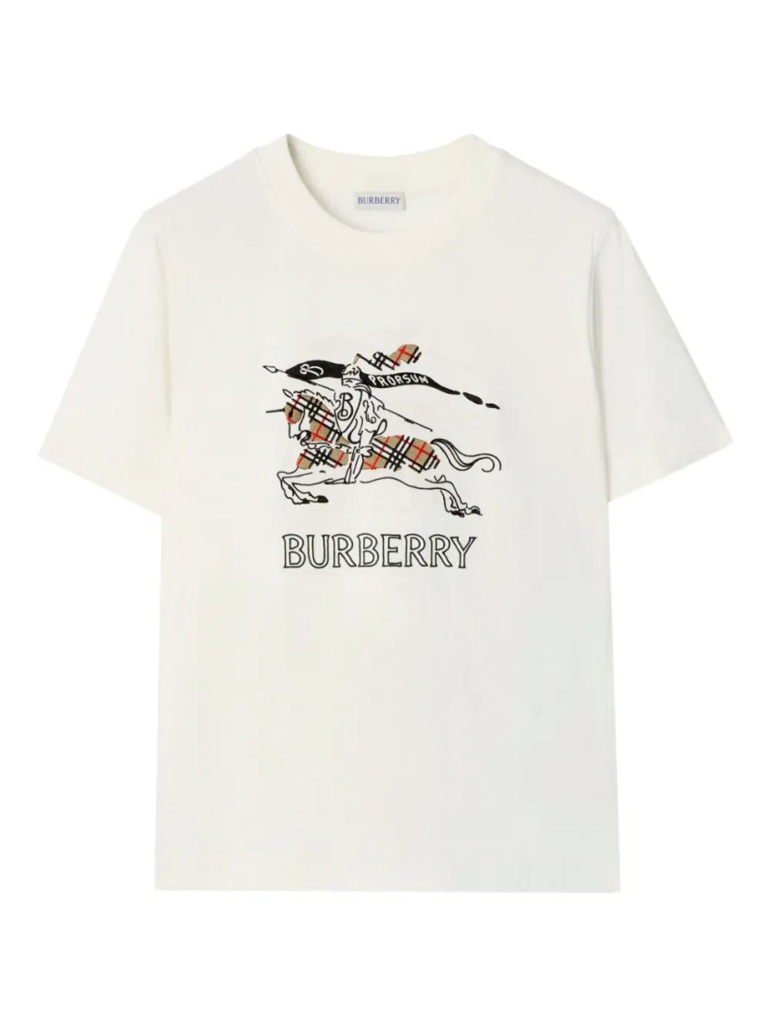 Burberry Chalk White Logo T-shirt