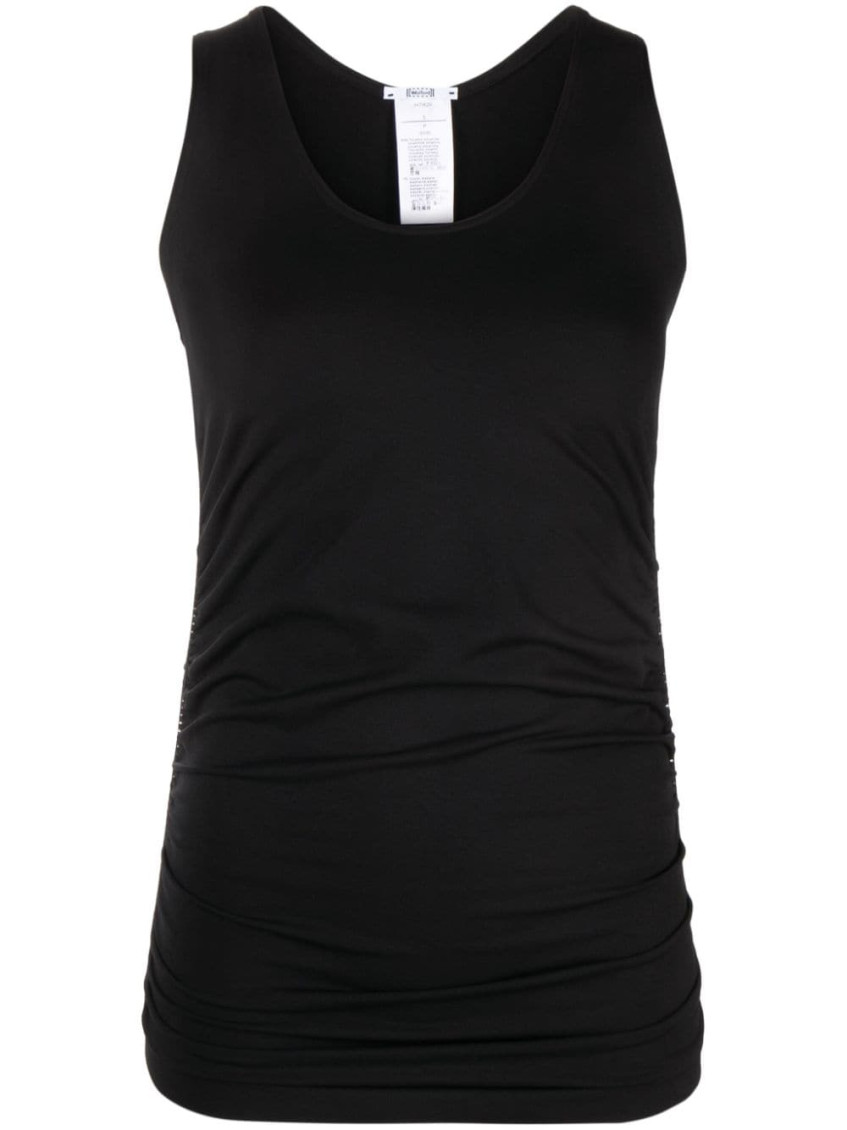 Wolford Body Shaping Sleeveless Tank Top In Black