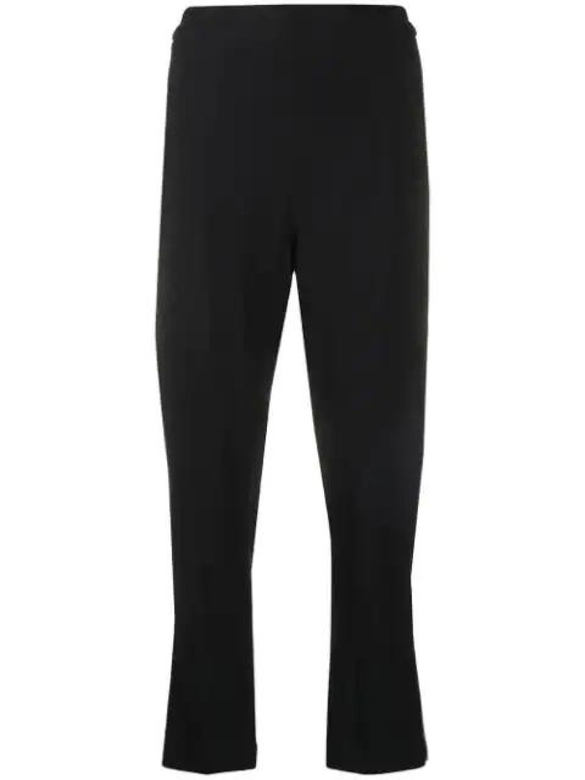 Ann Demeulemeester Cropped Straight Trousers In Black