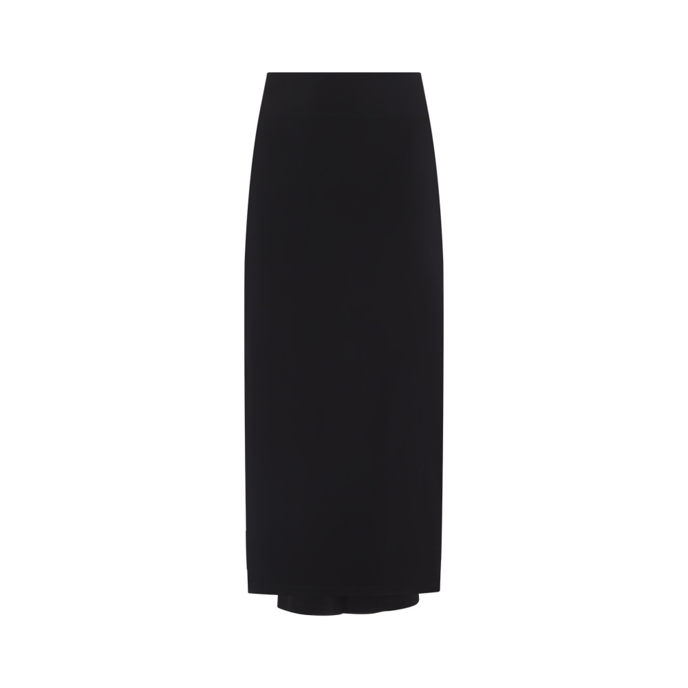 Jacquemus Women's La Jupe Sablier Midi Skirt In Black
