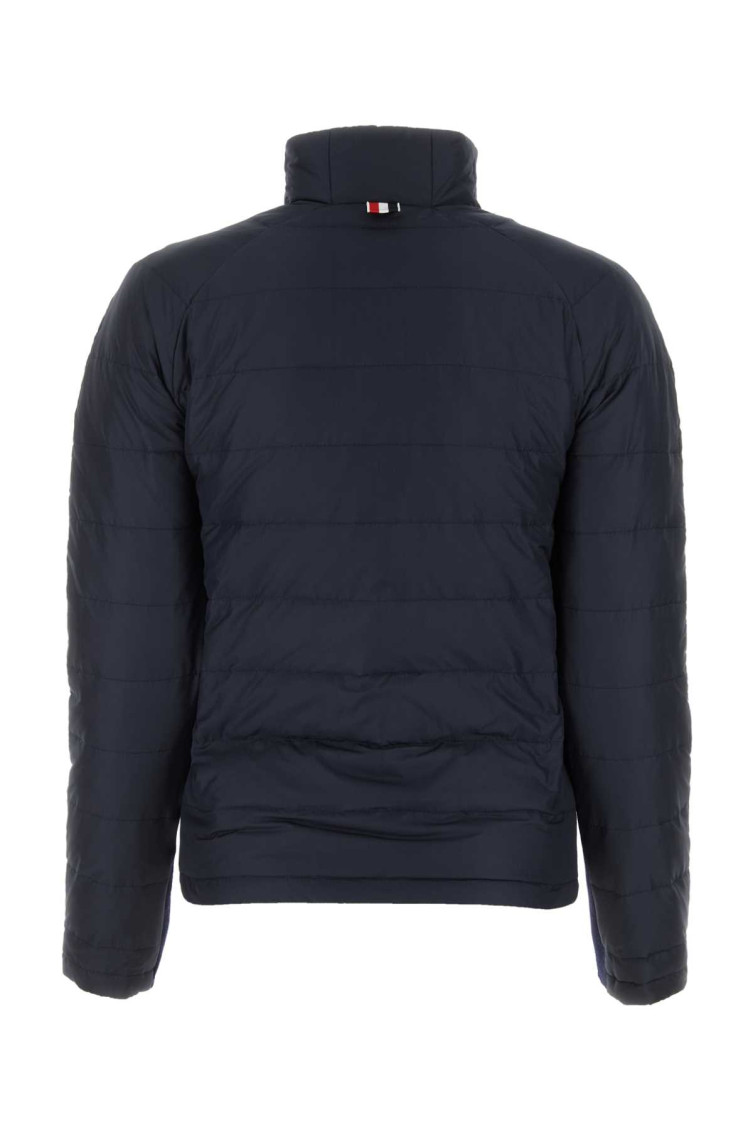 Thom Browne Navy blue polyester jacket for Women Online USA