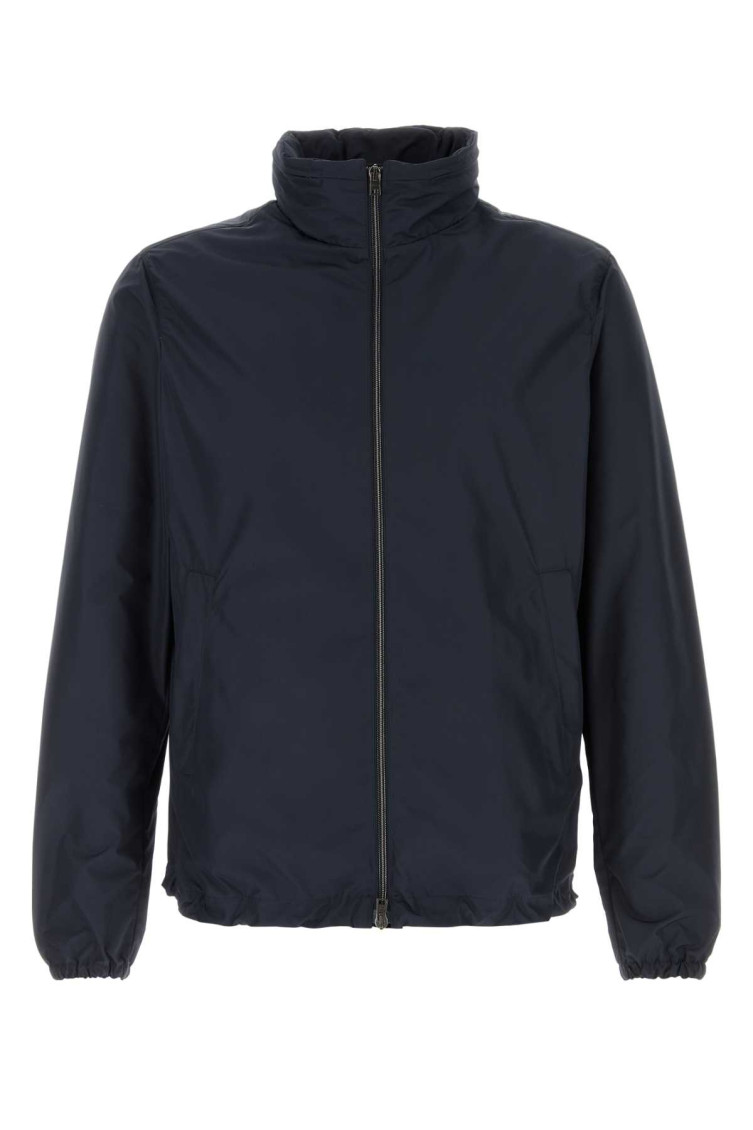 Herno Blue Nylon Jacket