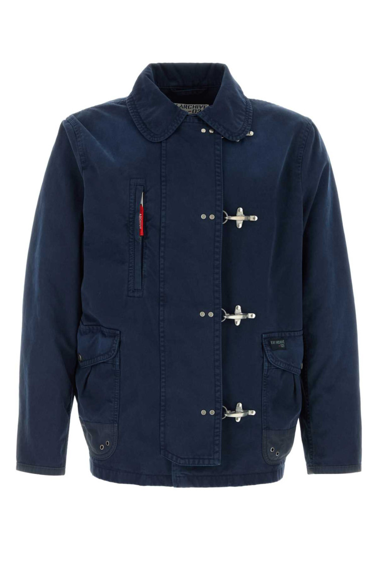 Fay Relaxed-fit Jacket With Button-up Front