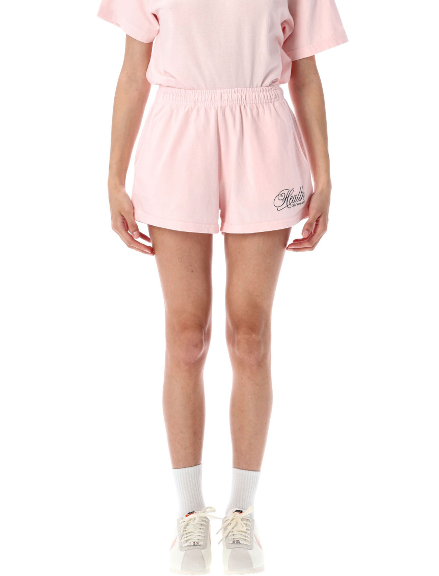 Sporty And Rich Wellness Short Featuring Pockets