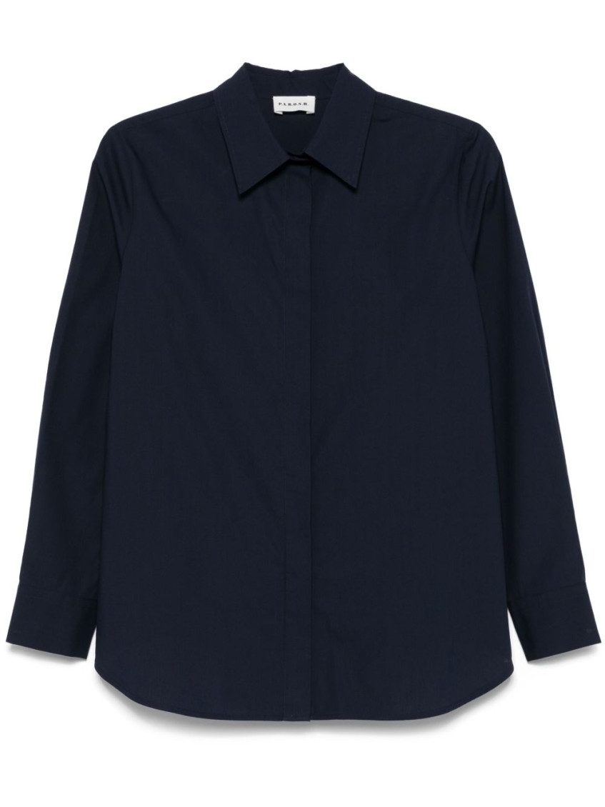 P.a.r.o.s.h . Cotton Shirt In Blue