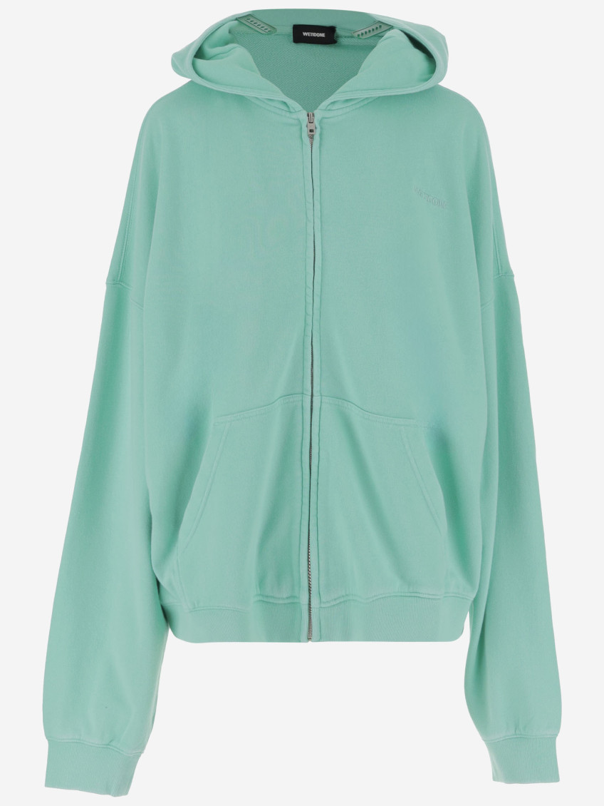 We11 Done We11done Cap Zip-up Hoodie