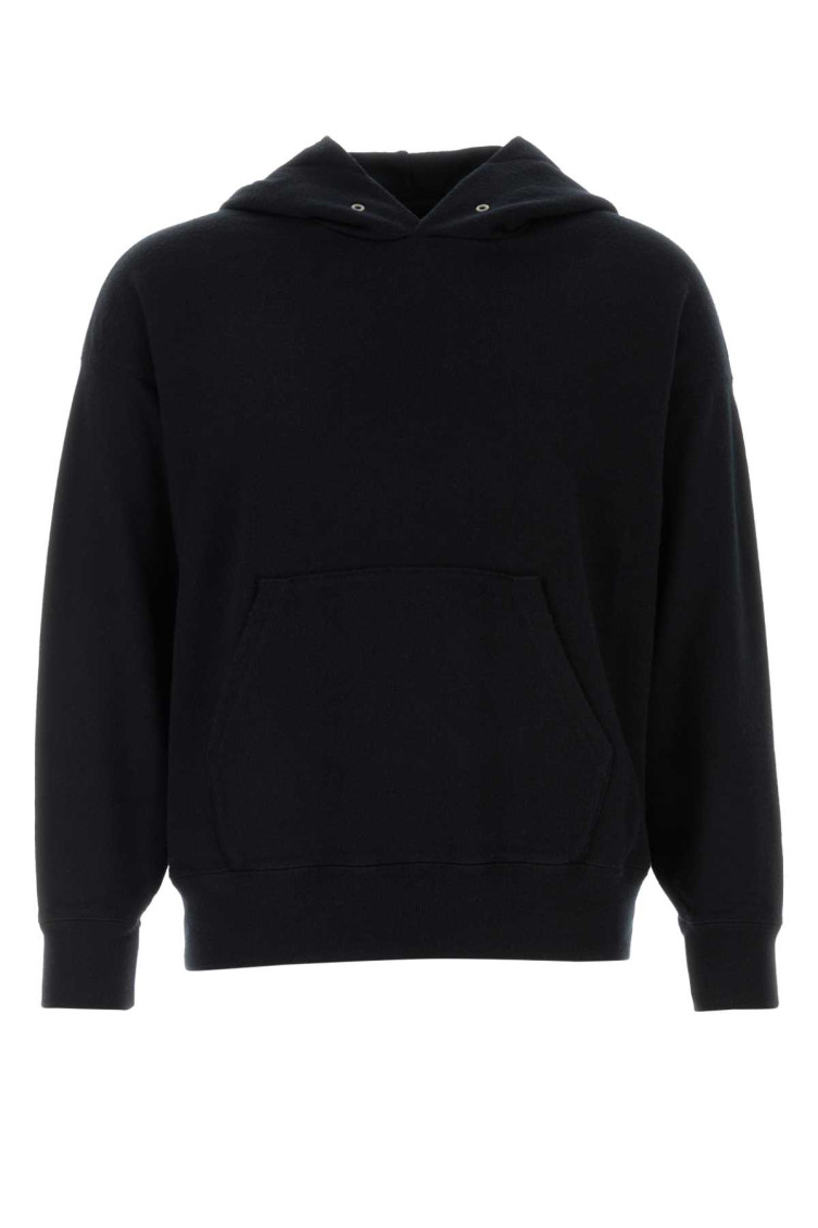 Visvim Felpa In Lana Nera  Uomo In Black