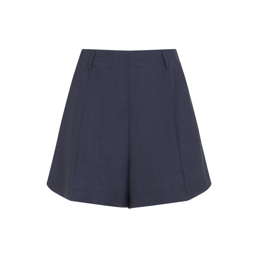 Givenchy Blue Solid Shorts
