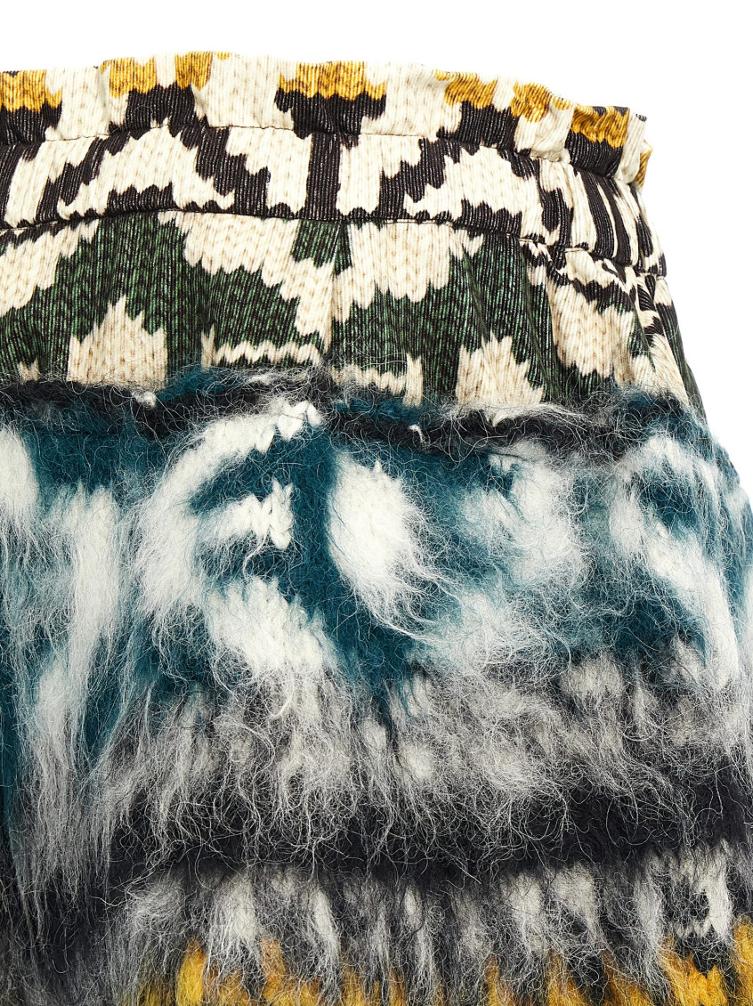 Sacai Multicolor Patterned Shorts for Women Online India at