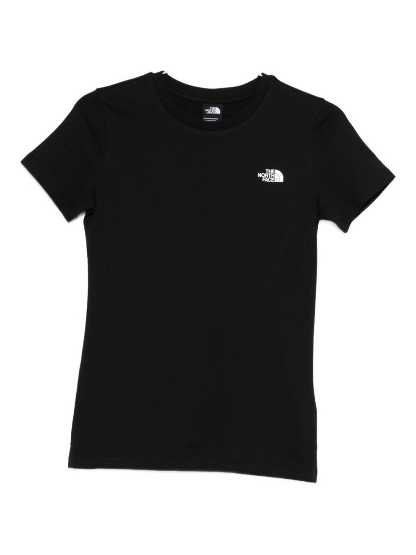 The North Face Logo-print T-shirt In Black