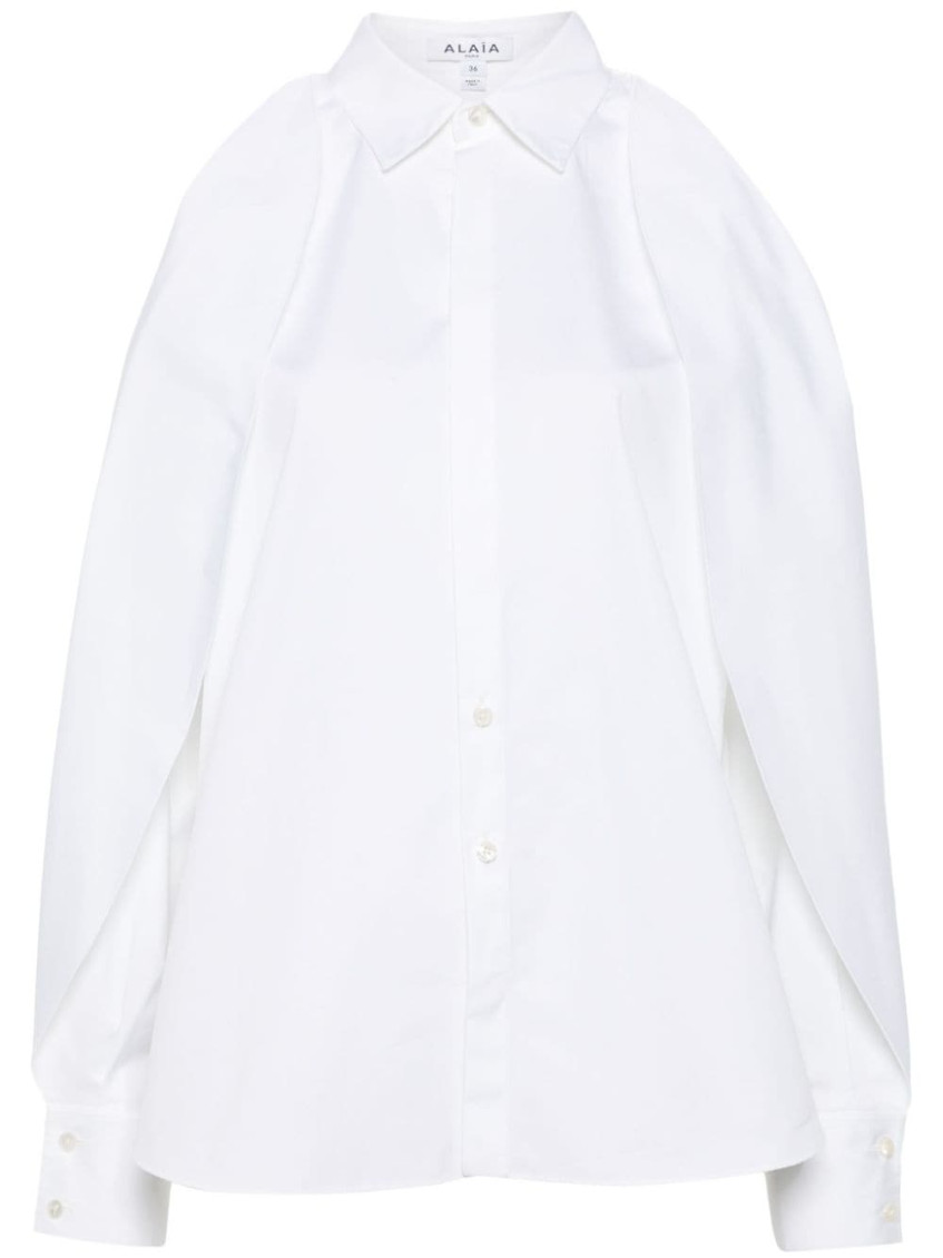 Shop Alaïa White Oversize T-shirt