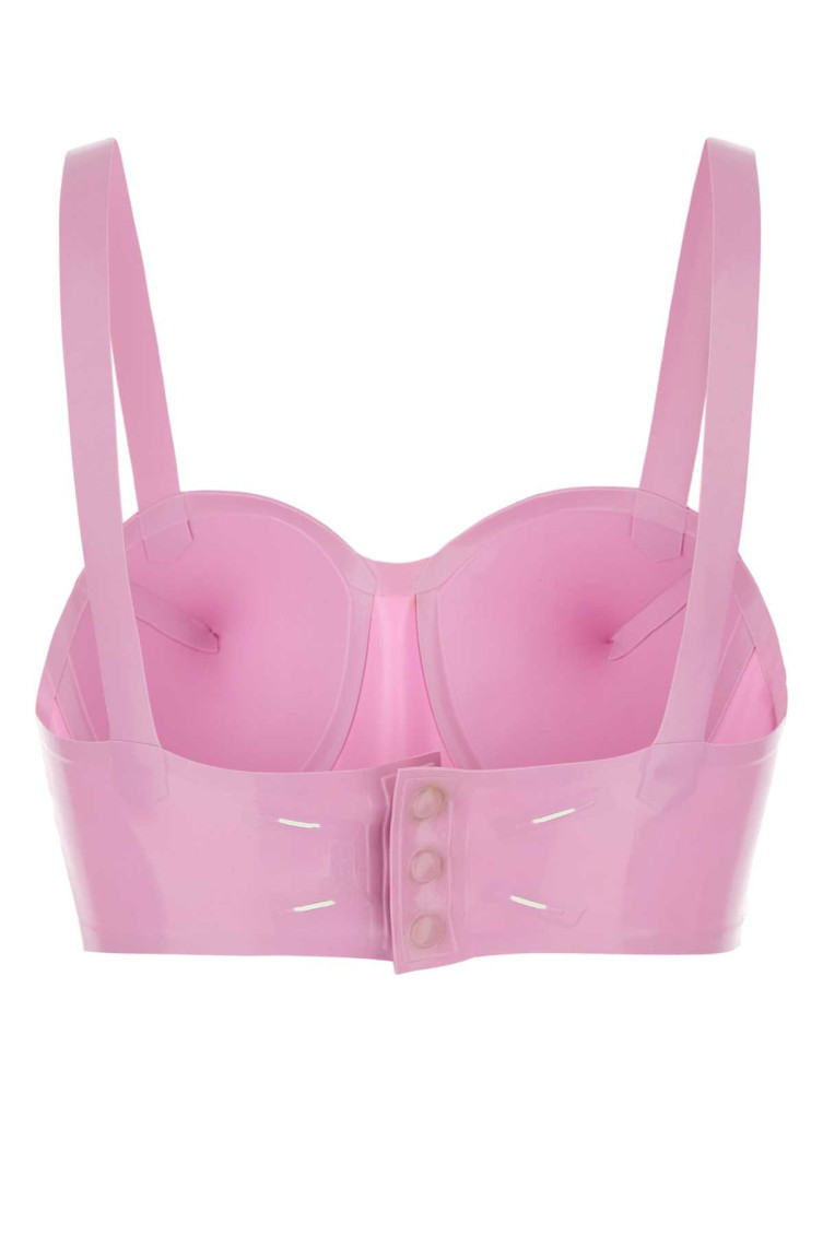 Tシャツ・カットソー MAISON MARGIELA Prink Rubber Crop-Top Maison Margiela Prink Rubber Crop-Top FW23 Collection – LOZURI®
