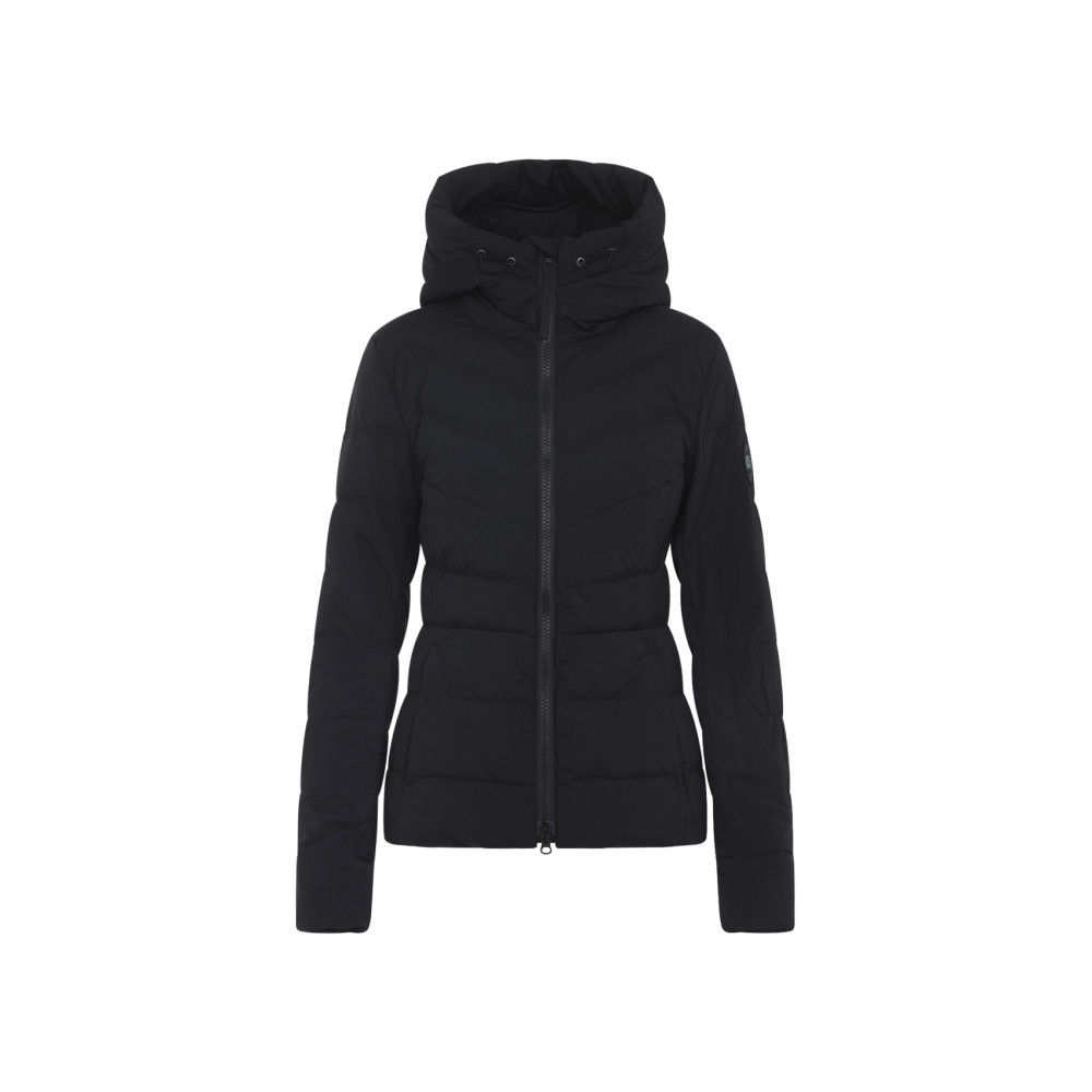 Canada Goose Feather-filled Quilted Black Polyamide Claire Jacket In Black
