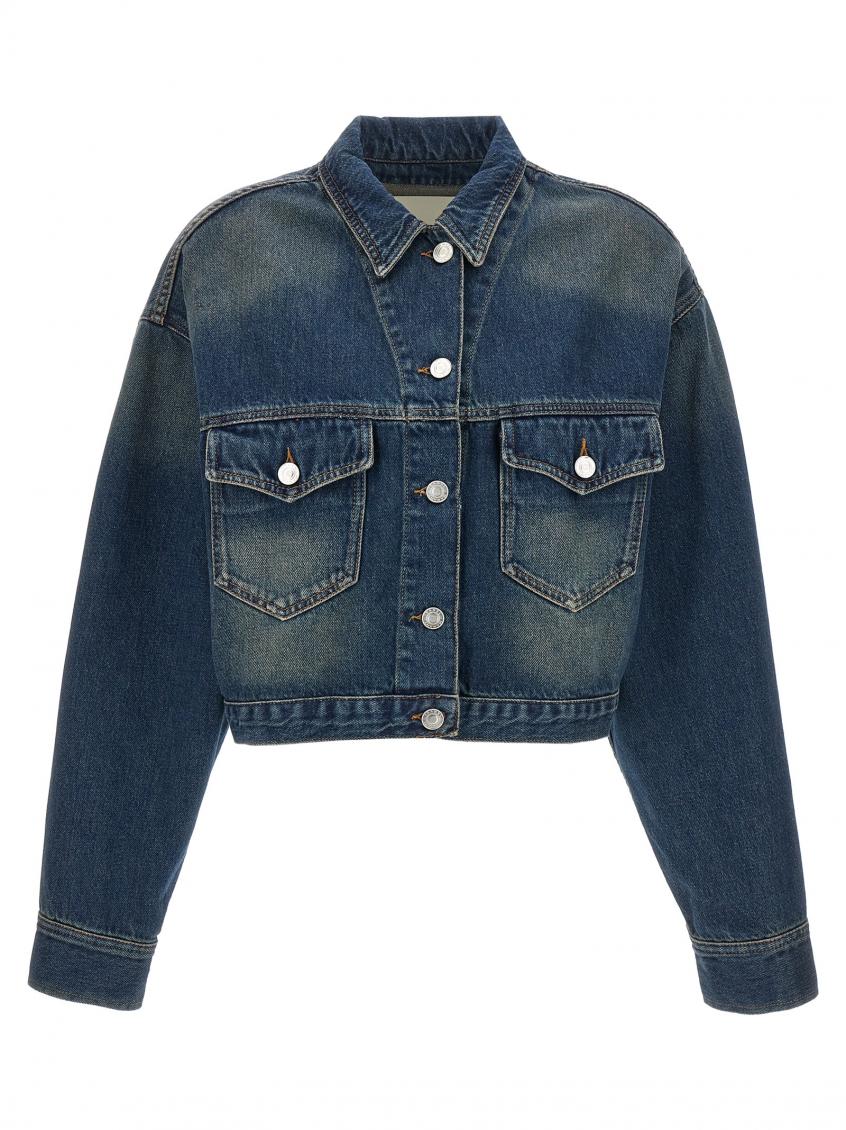 Isabel Marant Tadia Denim Jacket In Blue