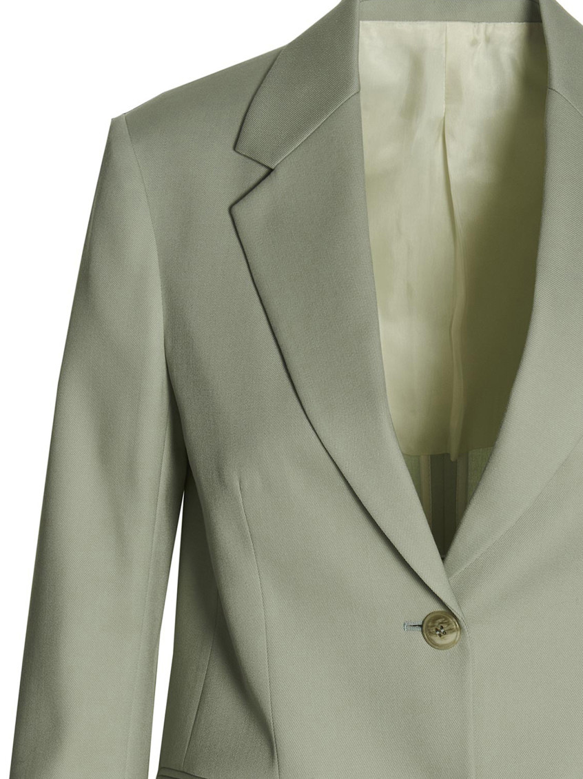 ジャケット LANVIN Wool single breast blazer jacket Green Lanvin Green Wool single breast blazer jacket for Women
