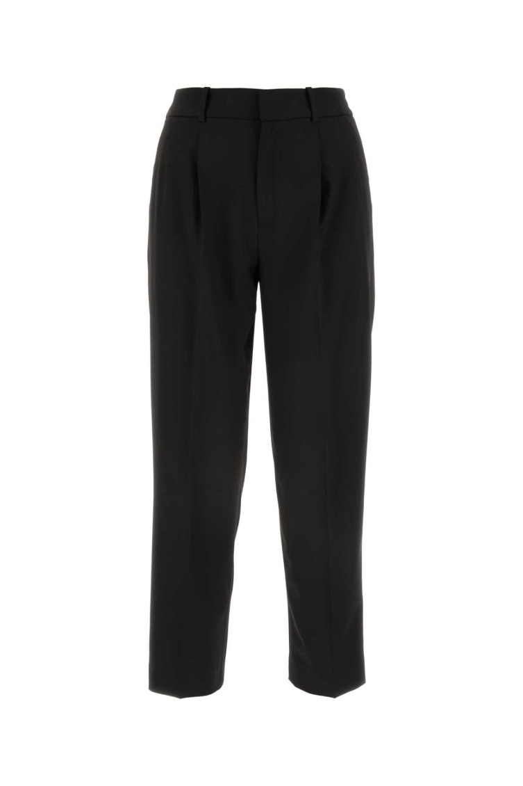 PT TORINO BLACK STRETCH POLYESTER PANT