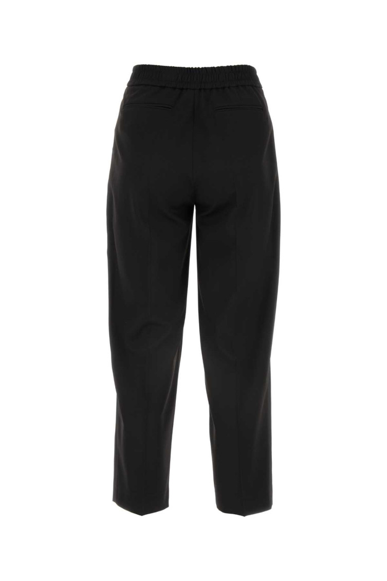 パンツ PT TORINO Black stretch polyester pant Pt Torino Black stretch polyester pant for Women Online USA